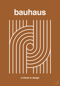 plakat: bauhaus #2 - cognac-bauhaus-A1two3