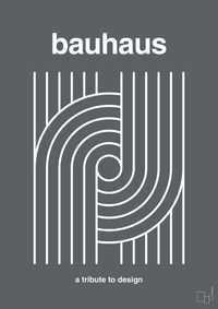 plakat: bauhaus #2 - graphic charcoal-bauhaus-A1two3