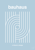 plakat: bauhaus #2 - heavenly blue-bauhaus-A1two3