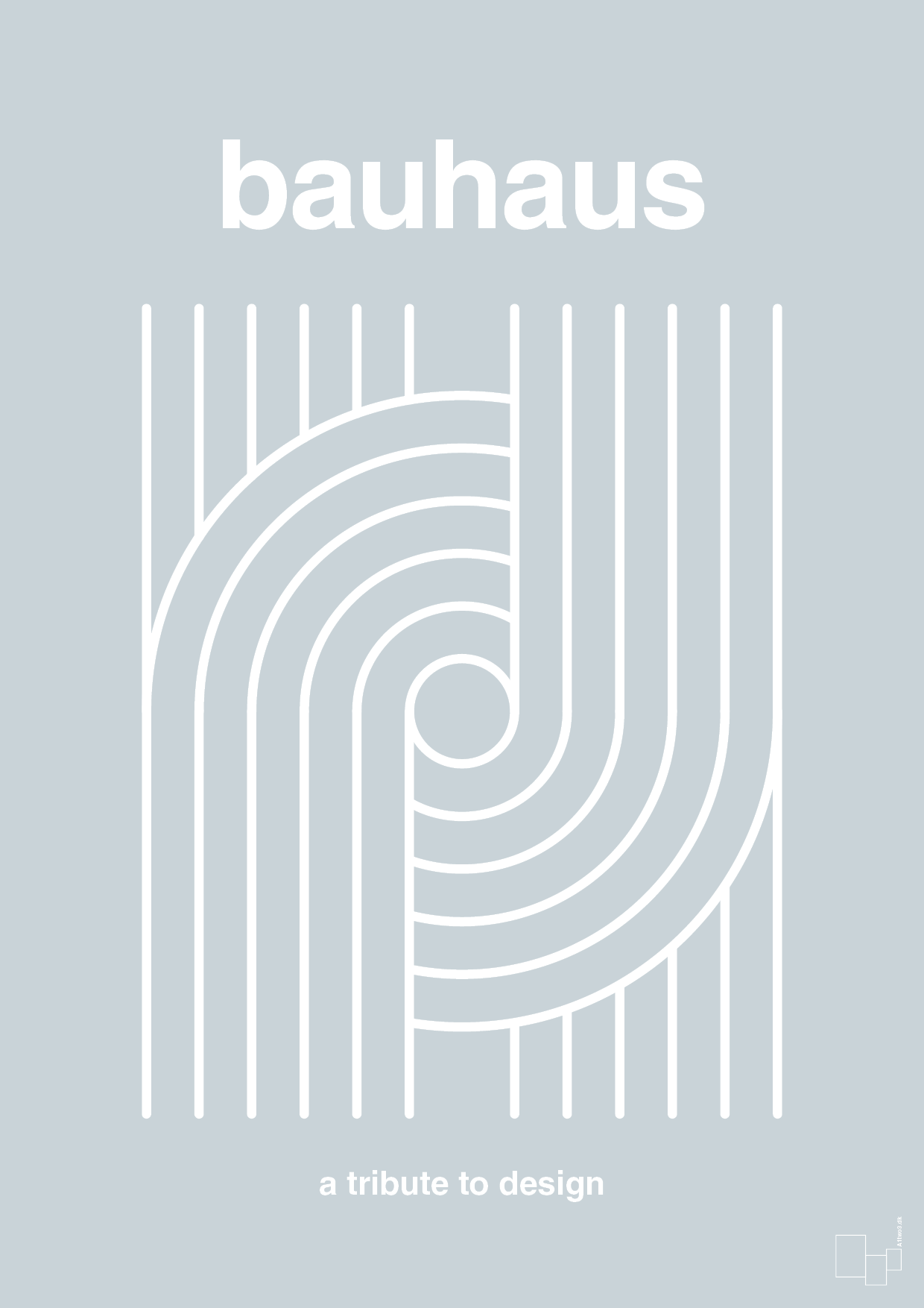 plakat: bauhaus #2 - light drizzle-bauhaus-A1two3