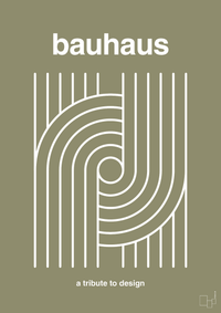 plakat: bauhaus #2 - misty forrest-bauhaus-A1two3
