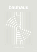 plakat: bauhaus #2 - painters white-bauhaus-A1two3