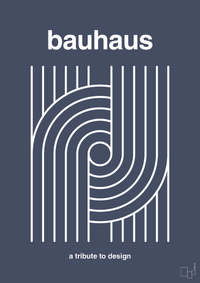 plakat: bauhaus #2 - petrol-bauhaus-A1two3