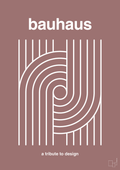 plakat: bauhaus #2 - plum-bauhaus-A1two3