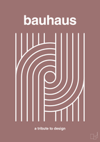 plakat: bauhaus #2 - plum-bauhaus-A1two3