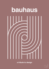 plakat: bauhaus #2 - plum-bauhaus-A1two3