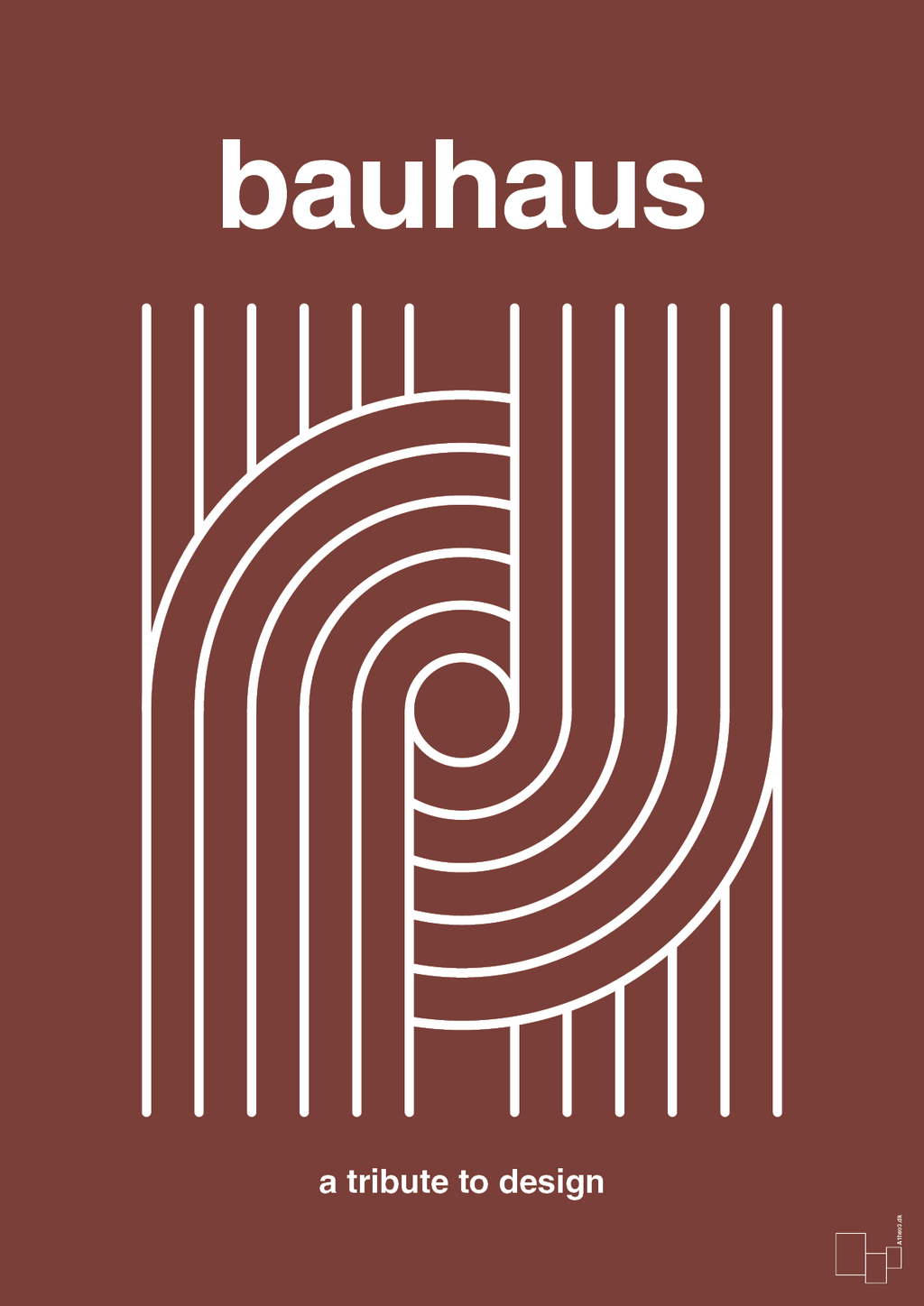 plakat: bauhaus #2 - red pepper-bauhaus-A1two3