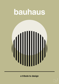 plakat: bauhaus #3 - back to nature-bauhaus-A1two3