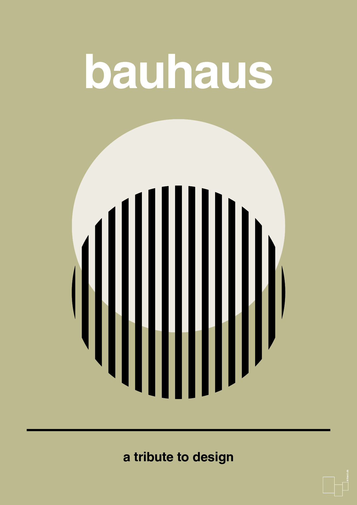 plakat: bauhaus #3 - back to nature-bauhaus-A1two3