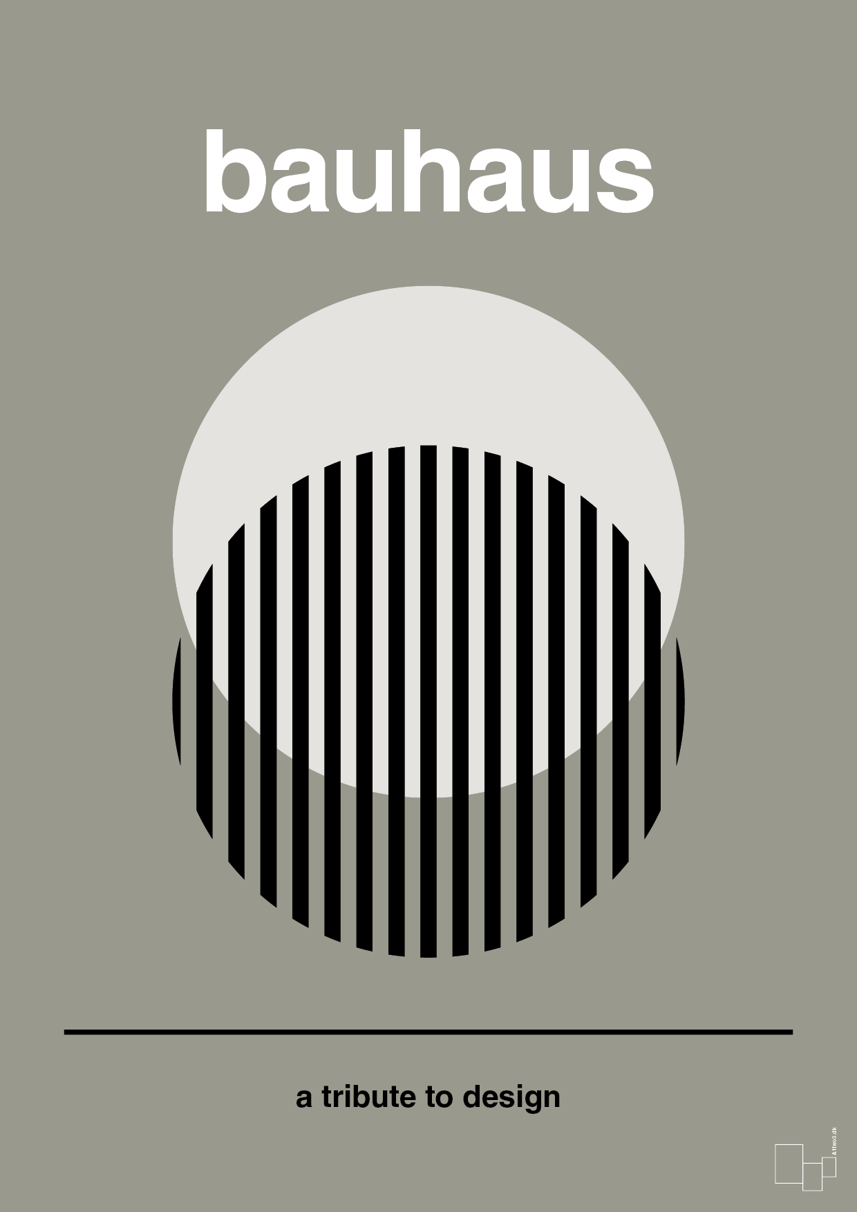 plakat: bauhaus #3 - battleship gray-bauhaus-A1two3