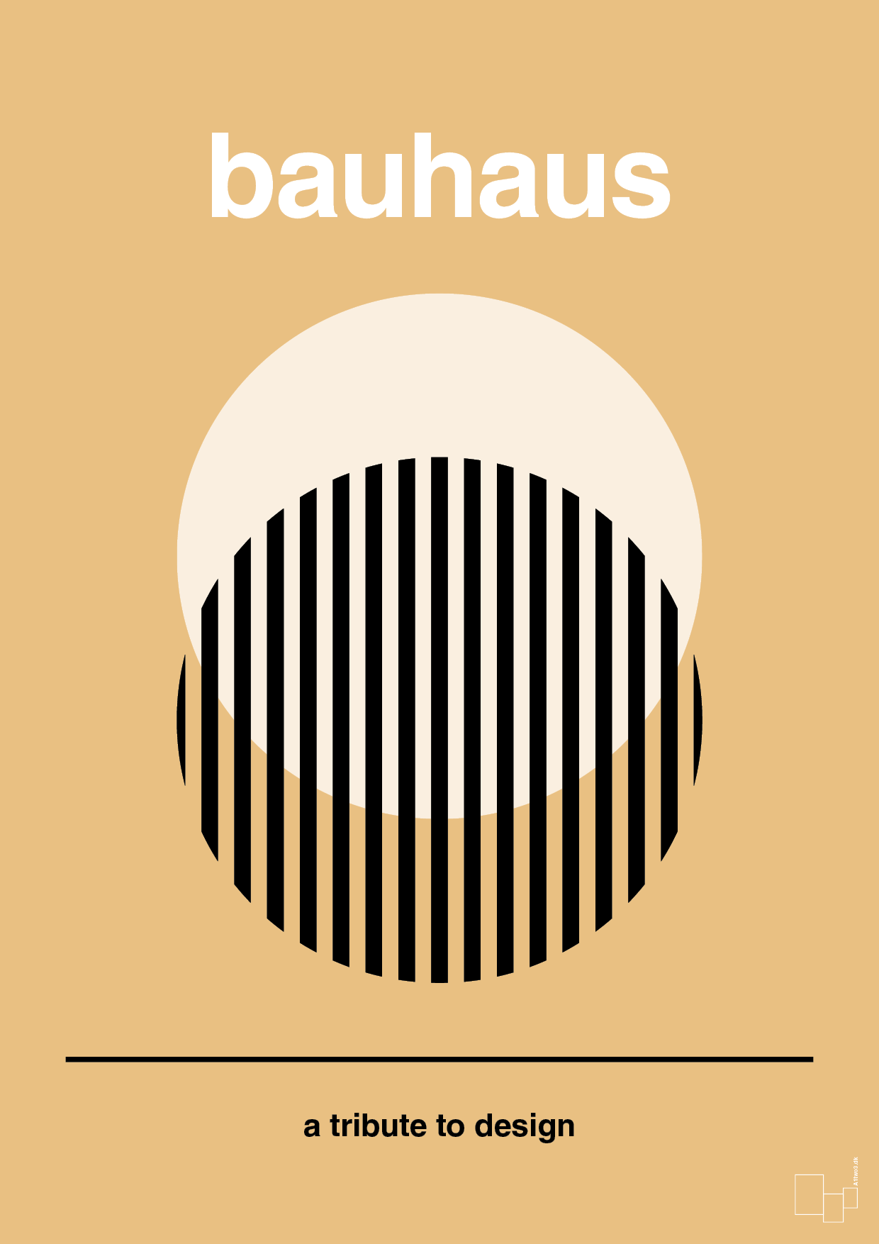 plakat: bauhaus #3 - charismatic-bauhaus-A1two3