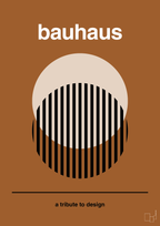 plakat: bauhaus #3 - cognac-bauhaus-A1two3