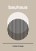 plakat: bauhaus #3 - creamy mushroom-bauhaus-A1two3