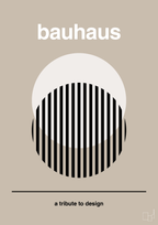 plakat: bauhaus #3 - creamy mushroom-bauhaus-A1two3