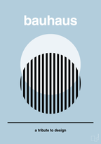 plakat: bauhaus #3 - heavenly blue-bauhaus-A1two3