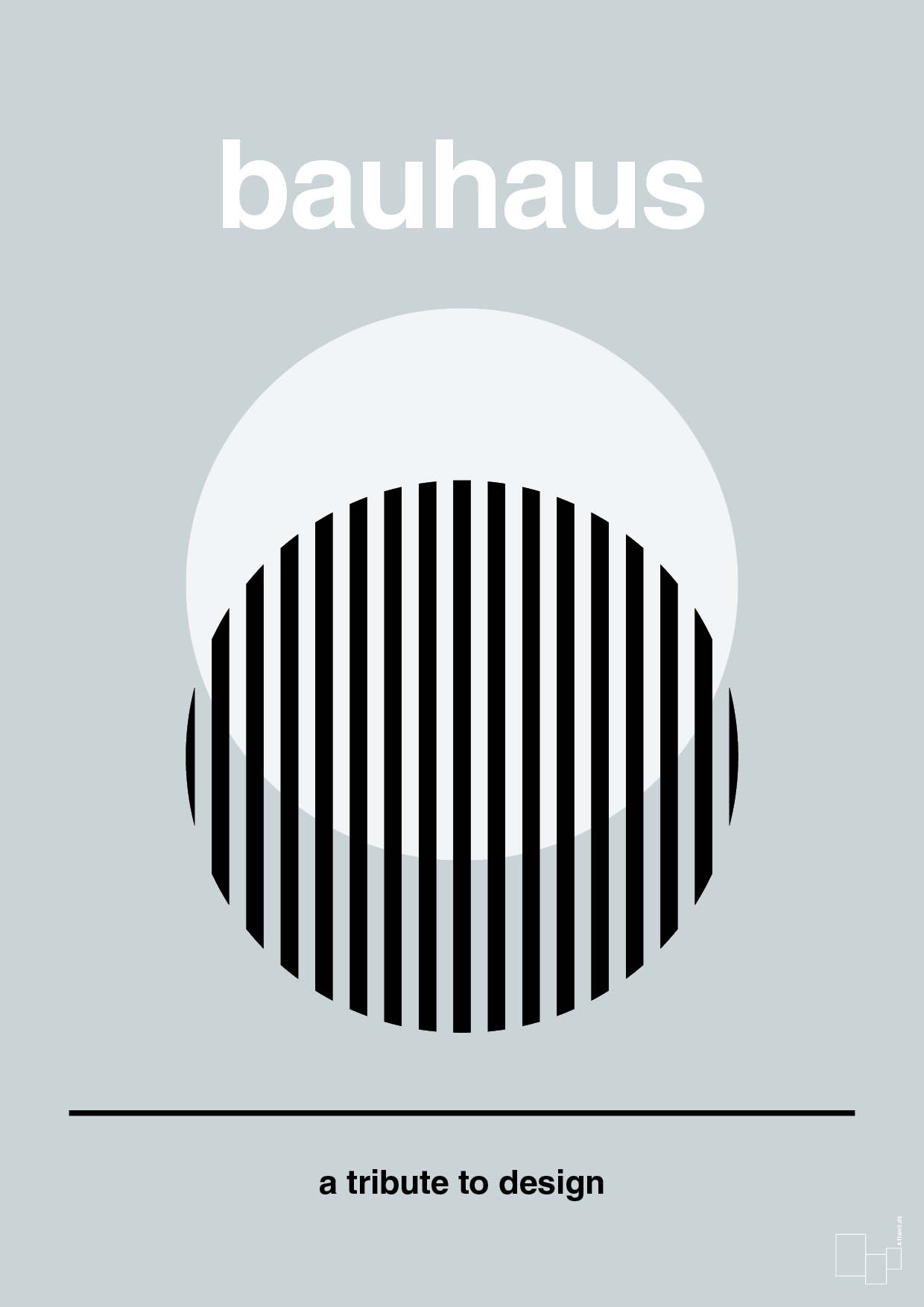 plakat: bauhaus #3 - light drizzle-bauhaus-A1two3