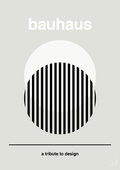 plakat: bauhaus #3 - painters white-bauhaus-A1two3