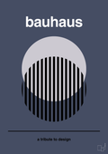 plakat: bauhaus #3 - petrol-bauhaus-A1two3