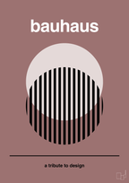 plakat: bauhaus #3 - plum-bauhaus-A1two3