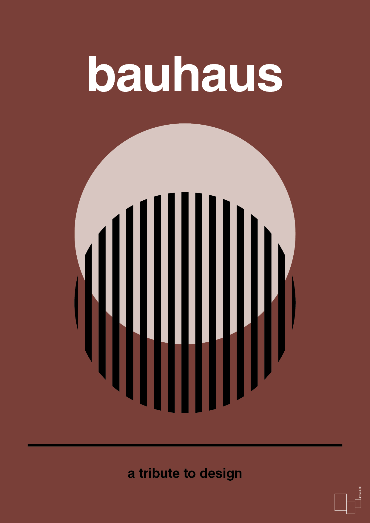plakat: bauhaus #3 - red pepper-bauhaus-A1two3