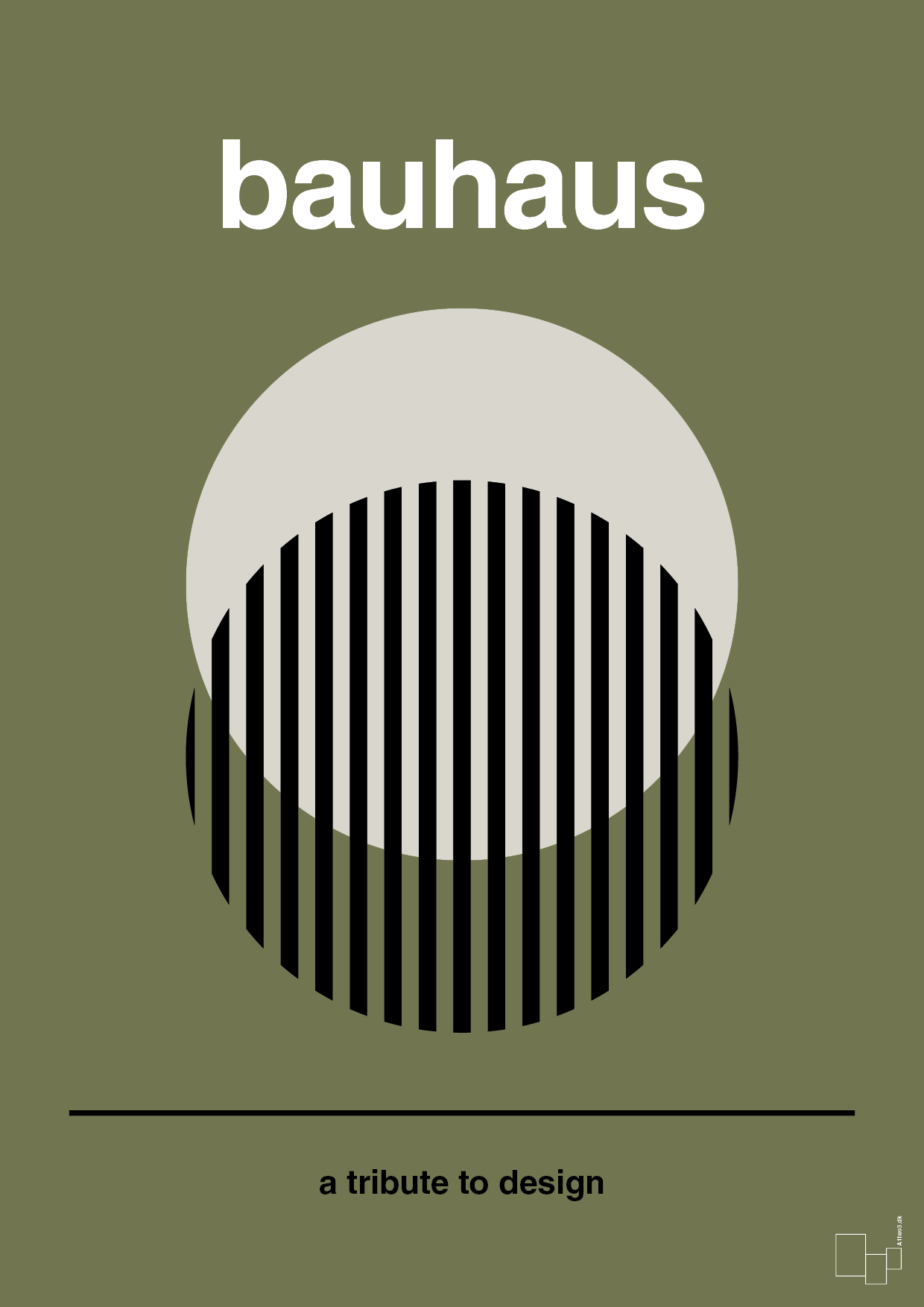 plakat: bauhaus #3 - secret meadow-bauhaus-A1two3