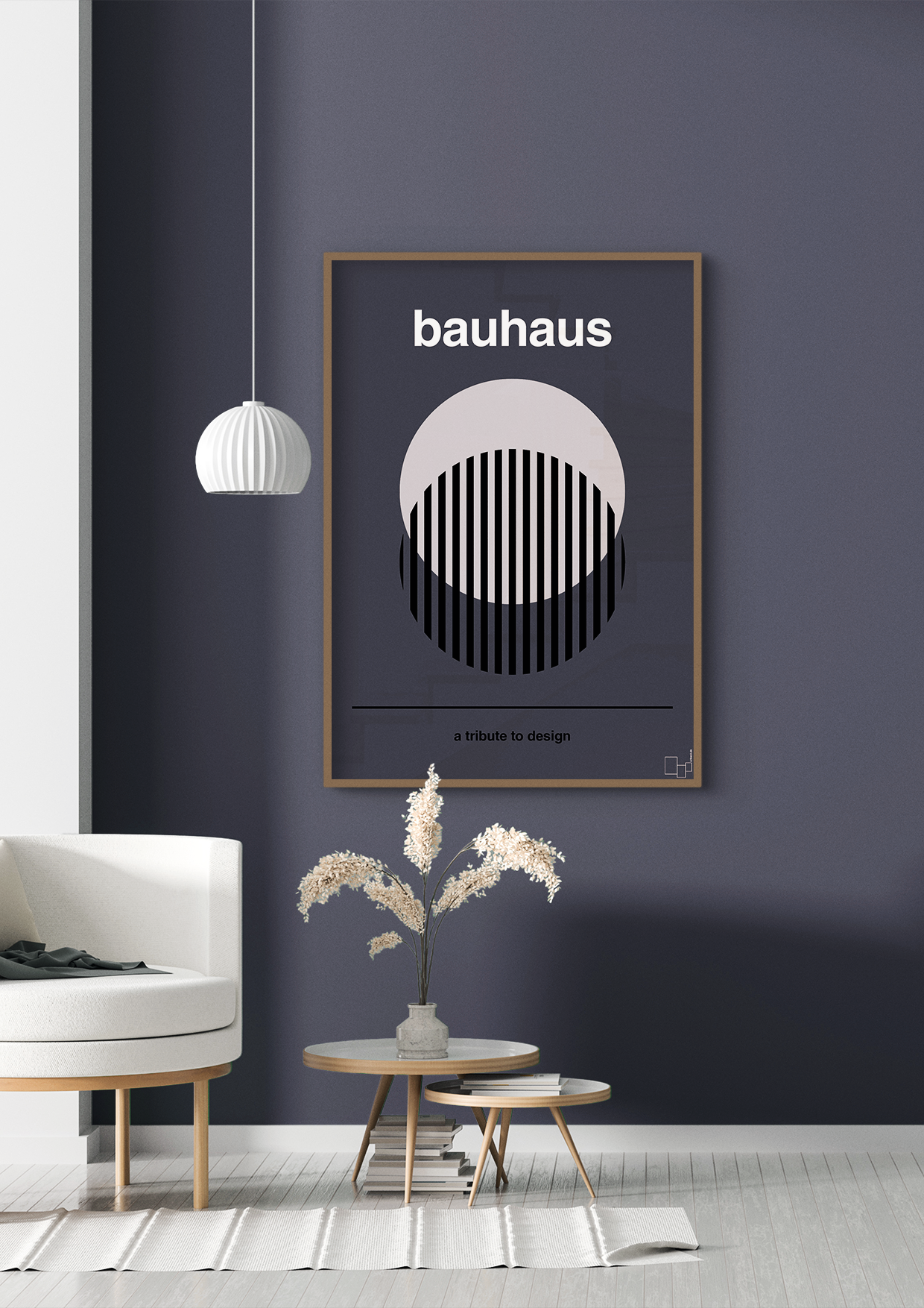 plakat: bauhaus #3 - graphic charcoal-bauhaus-A1two3