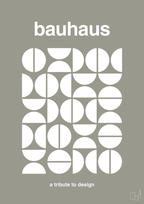 plakat: bauhaus #4 - battleship gray-bauhaus-A1two3