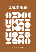 plakat: bauhaus #4 - cognac-bauhaus-A1two3