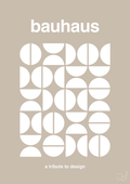 plakat: bauhaus #4 - creamy mushroom-bauhaus-A1two3