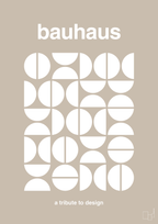 plakat: bauhaus #4 - creamy mushroom-bauhaus-A1two3