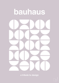 plakat: bauhaus #4 - dusty lilac-bauhaus-A1two3