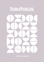 plakat: bauhaus #4 - dusty lilac-bauhaus-A1two3