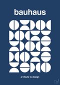 plakat: bauhaus #4 - lapis blue-bauhaus-A1two3