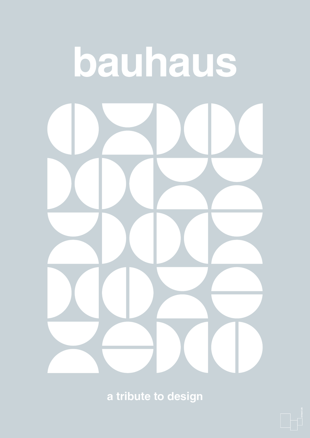 plakat: bauhaus #4 - light drizzle-bauhaus-A1two3