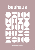 plakat: bauhaus #4 - light rose-bauhaus-A1two3