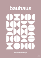 plakat: bauhaus #4 - light rose-bauhaus-A1two3