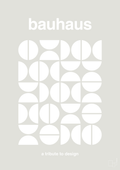 plakat: bauhaus #4 - painters white-bauhaus-A1two3