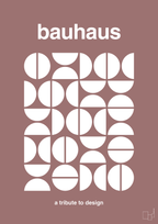 plakat: bauhaus #4 - plum-bauhaus-A1two3