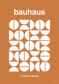 plakat: bauhaus #4 - rumba orange-bauhaus-A1two3