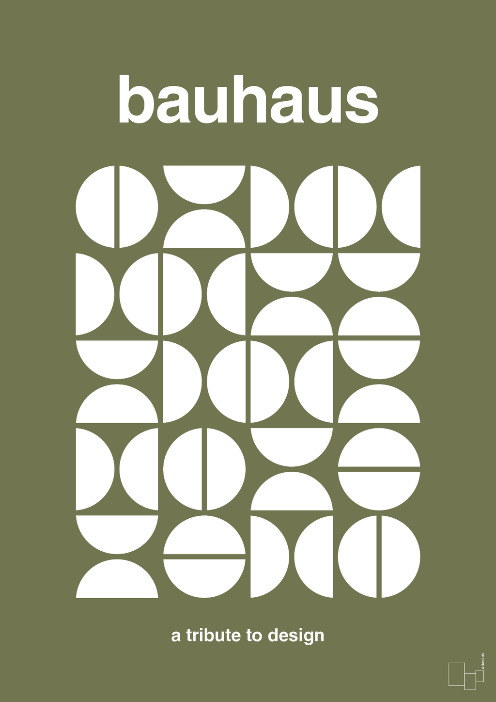 plakat: bauhaus #4 - secret meadow-bauhaus-A1two3