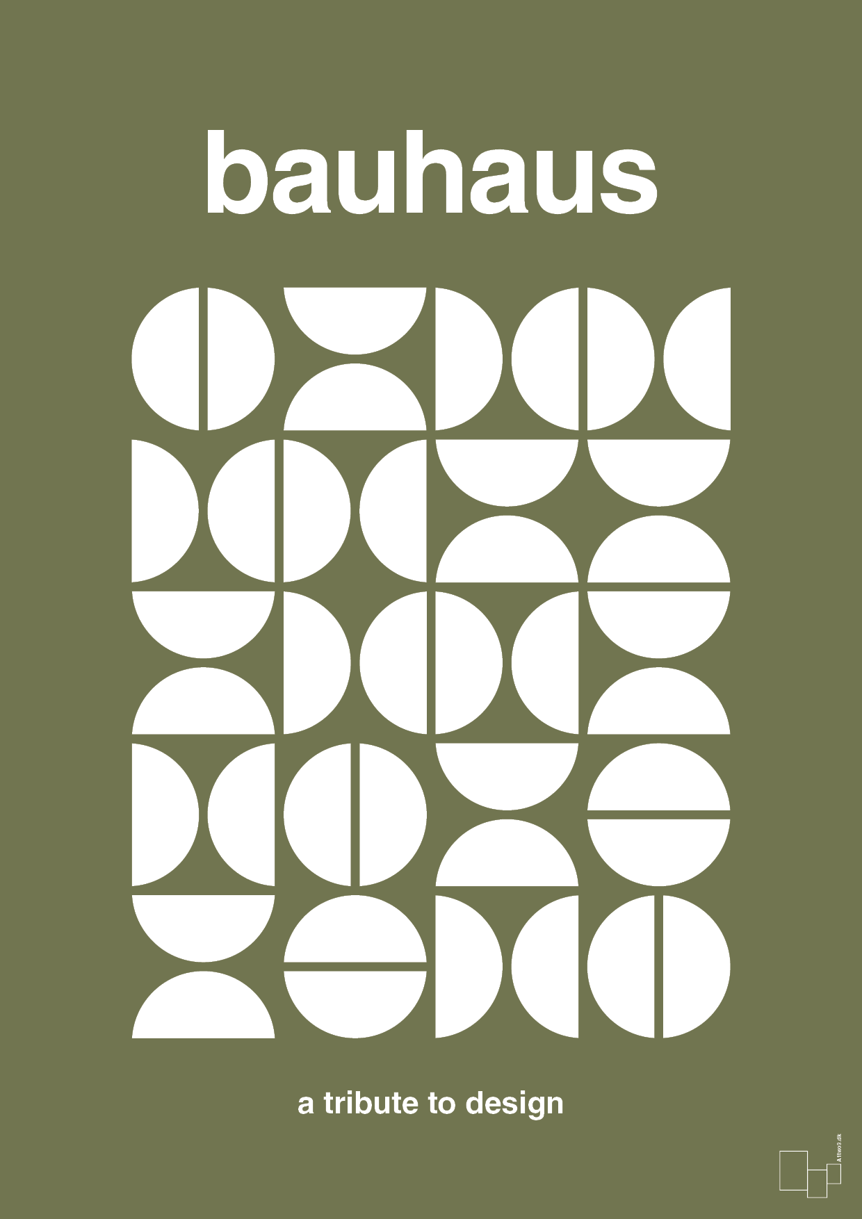 plakat: bauhaus #4 - secret meadow-bauhaus-A1two3