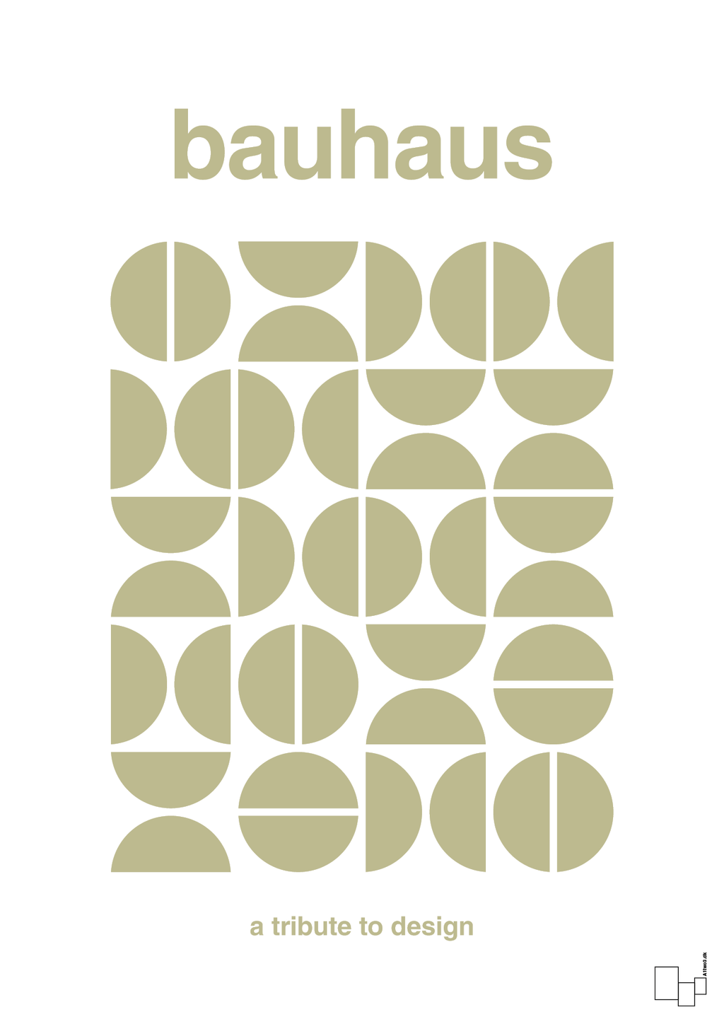 plakat: bauhaus #5 - back to nature-bauhaus-A1two3