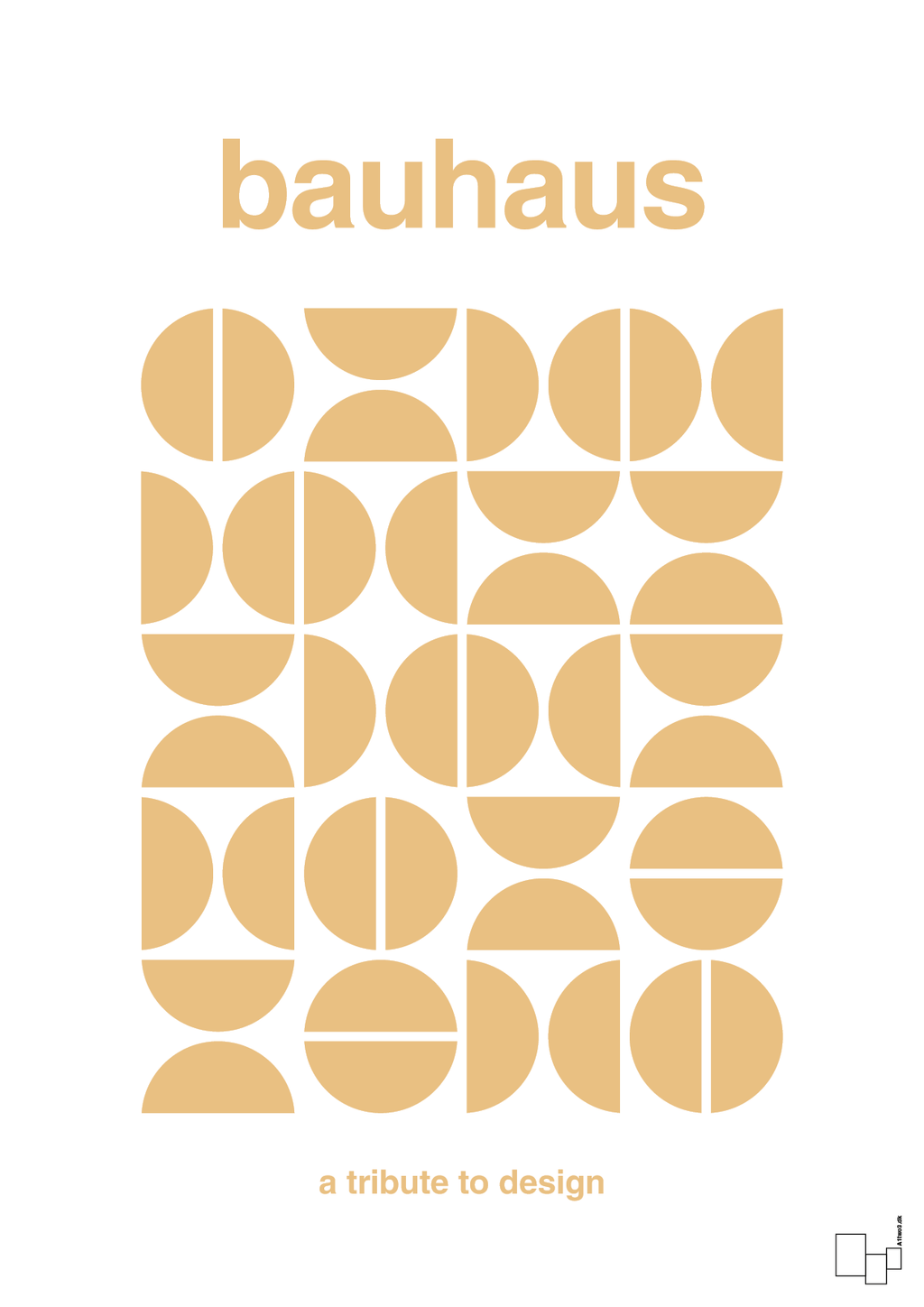 plakat: bauhaus #5 - charismatic-bauhaus-A1two3
