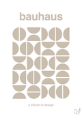 plakat: bauhaus #5 - creamy mushroom-bauhaus-A1two3