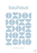 plakat: bauhaus #5 - heavenly blue-bauhaus-A1two3