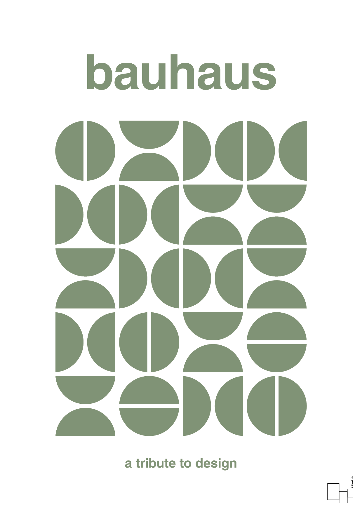 plakat: bauhaus #5 - jade-bauhaus-A1two3
