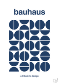 plakat: bauhaus #5 - lapis blue-bauhaus-A1two3