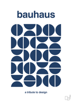 plakat: bauhaus #5 - lapis blue-bauhaus-A1two3