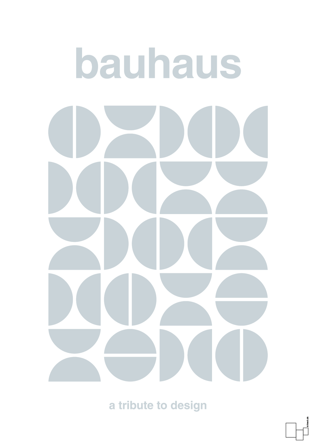 plakat: bauhaus #5 - light drizzle-bauhaus-A1two3