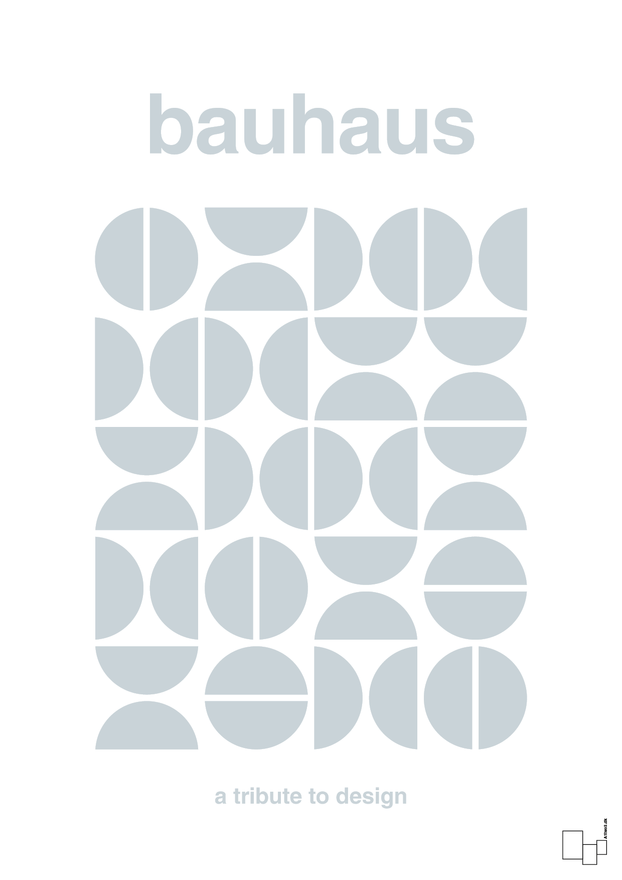 plakat: bauhaus #5 - light drizzle-bauhaus-A1two3